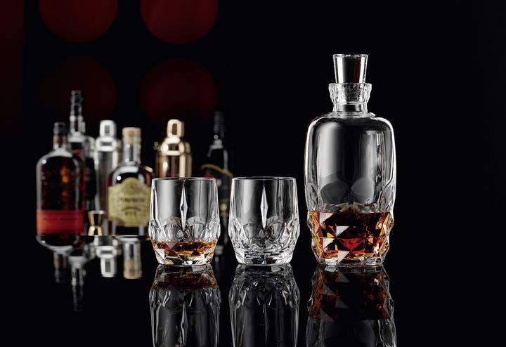 Actual product image Bohemia Cristal Whisky set Sel.(Fl.1050ml)3tlg (10.50 dl, 3 x, Whisky glass)