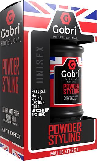 Actual product image Gabri Matte Effect Styling Powder 20gr. (Aftershave spray pump, 400 ml)