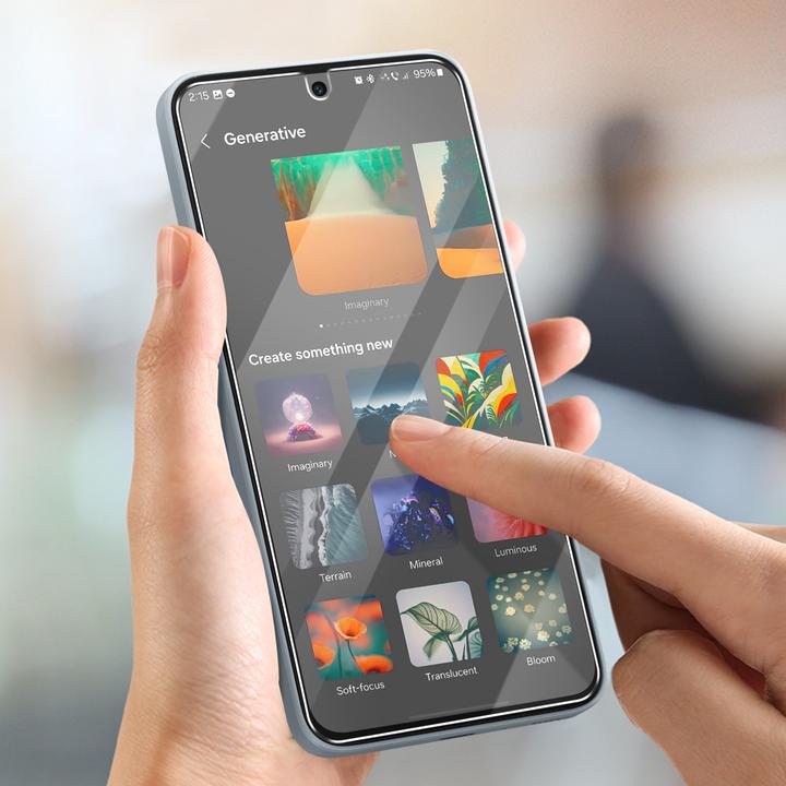 Actual product image Samsung Screen Protector (1 Piece, Samsung Galaxy A55)