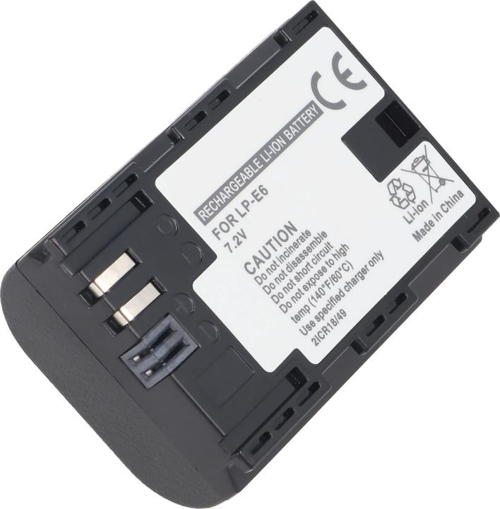 Image du produit AccuCell Batterie Canon LP-E6, EOS 7D, EOS 5D MarkII (Batterie)