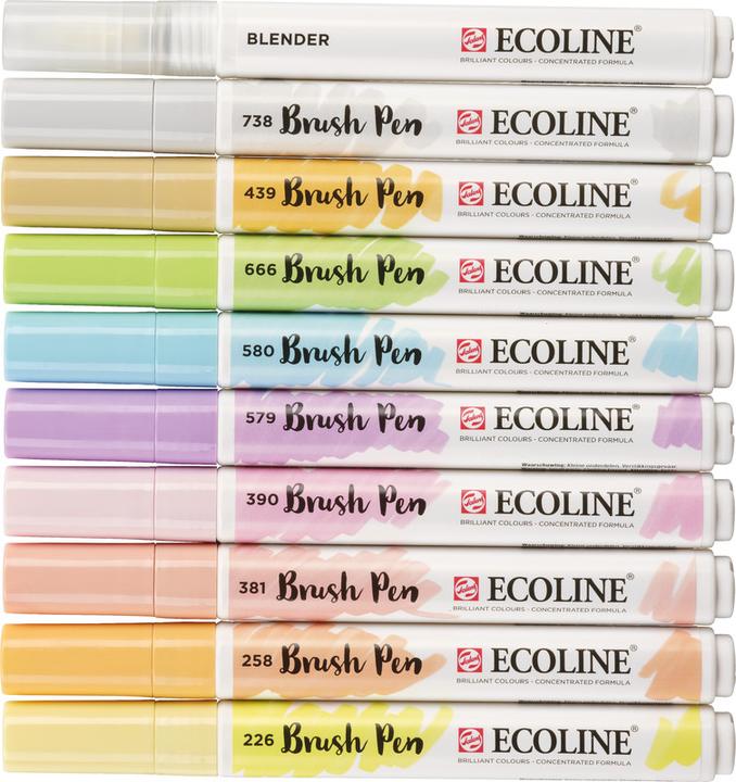 Produktbild Talens Brush Pen (Mehrfarbig, Rosa, 10 x)