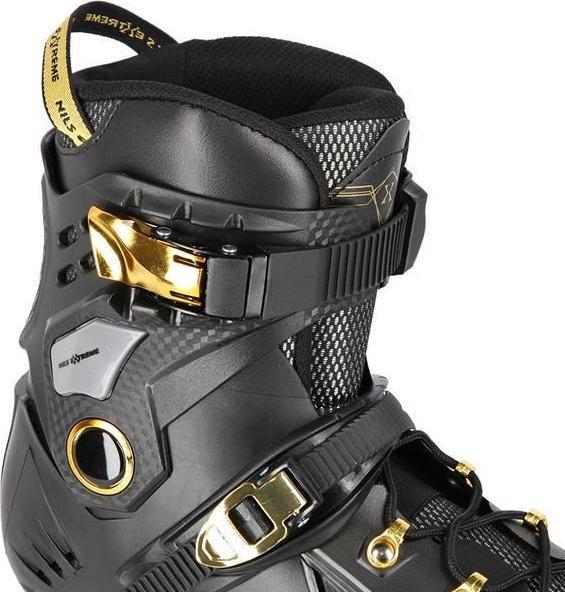 Actual product image Nils Slalom skates Extreme NA20002 black-gold - 41 (41)