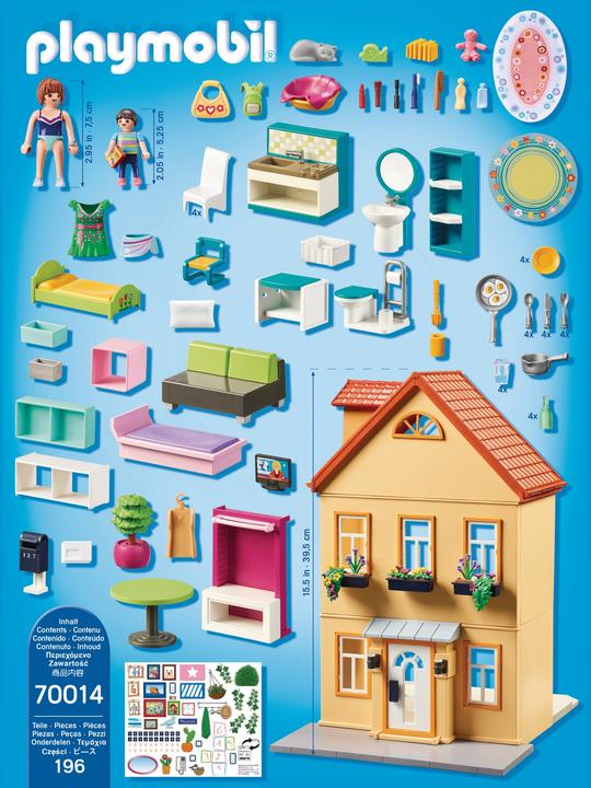 Image du produit Playmobil Ma maison de ville (70014, Playmobil City Life)