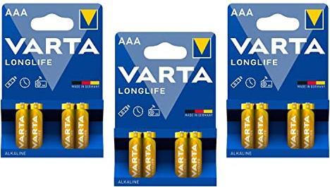 Actual product image Varta Longlife (4 pcs., AAA, 1200 mAh)