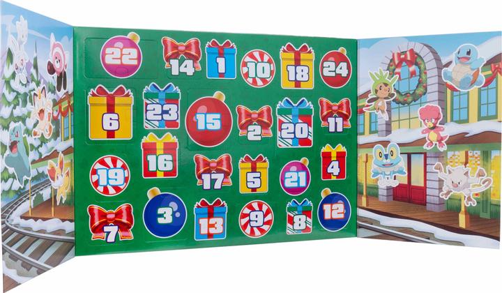 Image du produit Pokémon Calendrier de l'Avent 24