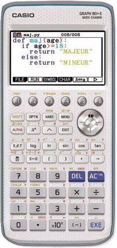 Produktbild Casio Calculatrice graphique Graph 90+E, mode examen