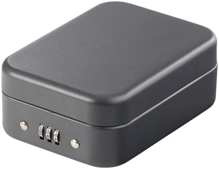 Produktbild Xcase Mini-Stahl-Safe mit Zahlenschloss & Sicherungskabel
