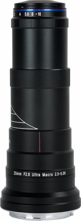Image du produit Venus Optic Laowa 25mm f/2.8 2.5-5x UltraMacro Canon RF (Canon RF, Plein format)