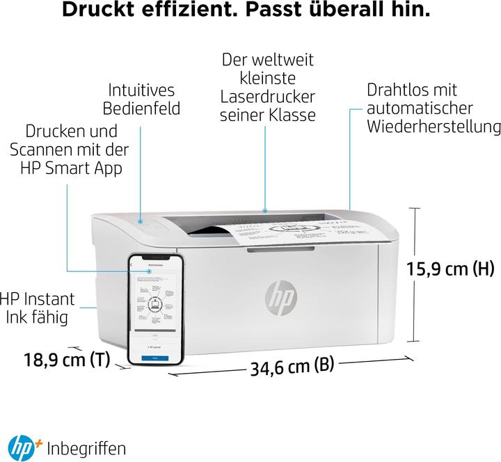 Immagine prodotto HP LaserJet M110we (Laser, Bianco e nero)