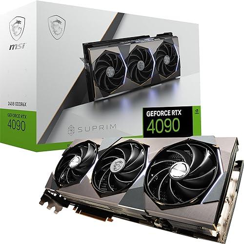 Actual product image MSI GeForce RTX 4090 SUPRIM X 24G (24 GB)