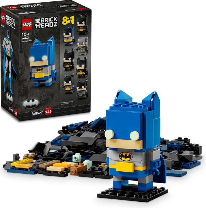 Actual product image LEGO Batman 8-in-1 figure (40748, LEGO Brickheadz)