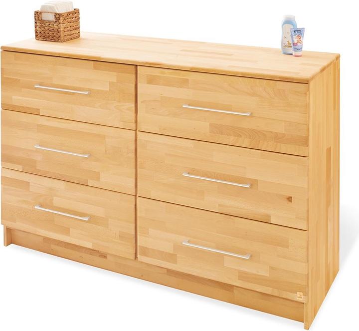 Actual product image Pinolino Natura extra wide large (Baby cot, Changing unit, Children's wardrobes)
