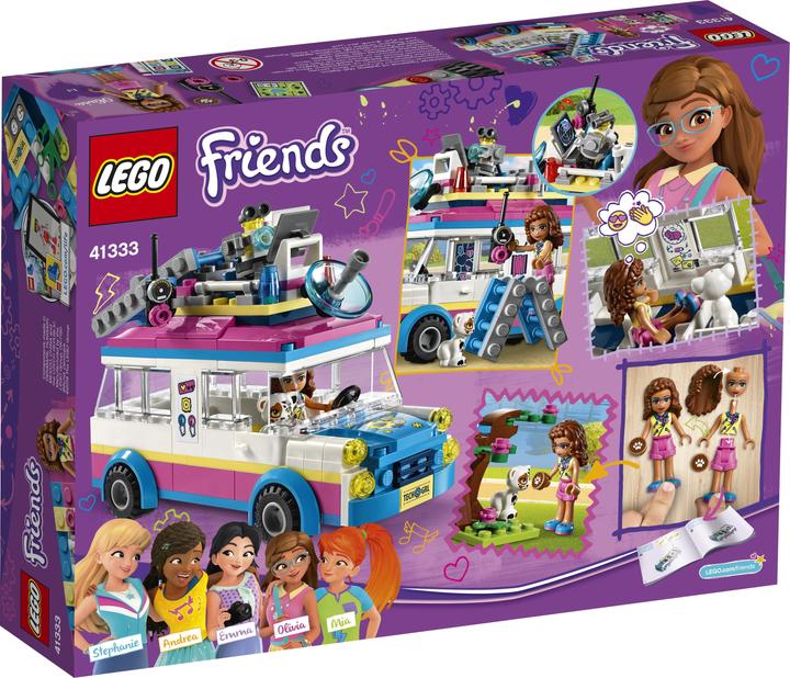 Image du produit LEGO Le véhicule de secours d'Olivia (41333, LEGO Friends)
