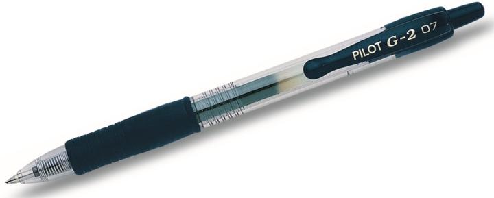 Actual product image Pilot Gel pen G2 07, blue black (Dark Blue, 1 x)