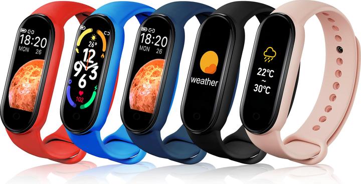 Actual product image PhoneLook Active Fitness Tracker M7 Bracelet sportif intelligent Montre connectée Bluetooth