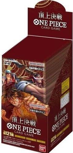 Actual product image One Piece Paramount War Booster Box - OP-02 (Japanese, Booster display)