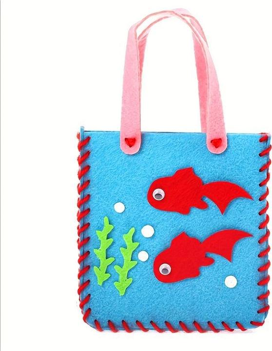 Produktbild Activity Board Nähset für Kinder, Nähset für Handtasche, Bastelset für Kinder, DIY Handwerk, DIY Kinder Nähen