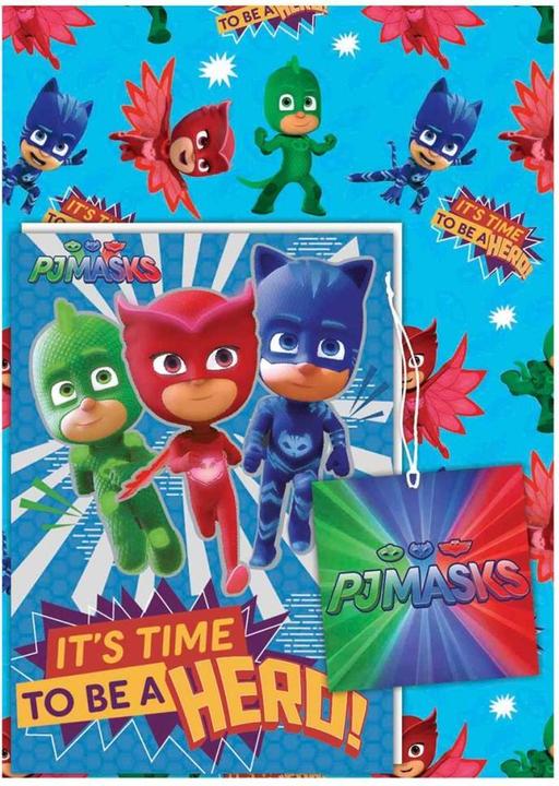 Immagine prodotto PJ Masks It's Time To Be A Hero Biglietto di Compleanno (2 pz.)