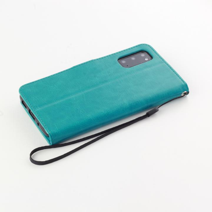 Produktbild PhoneLook Hülle Premium Flip Türkis (Samsung Galaxy S21 Ultra 5G)