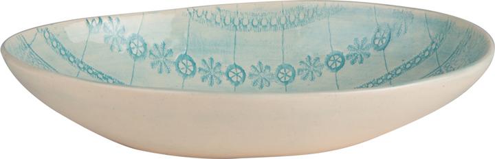Produktbild Wonki Ware 22 cm x 15 cm Schale oval assortiert türkis