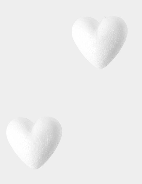 Immagine prodotto I Am Creative Cuore di polistirolo