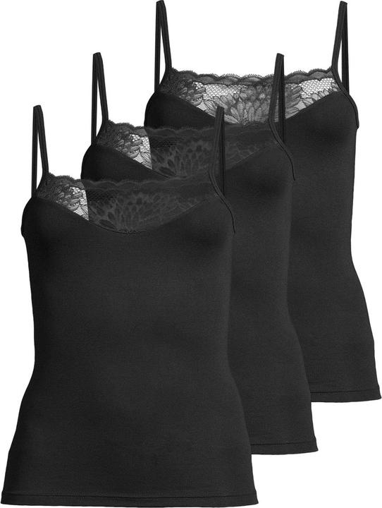 Actual product image Conta 3er Pack Modal Spaghetti Top (42, XL)