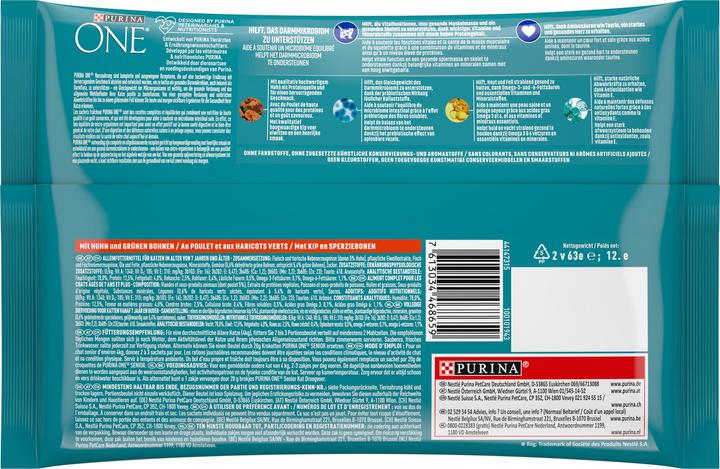 Produktbild Purina ONE Senior 7+ (Senior, 4 Stk., 340 g)