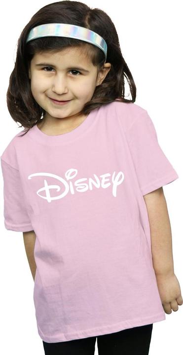 Actual product image Disney Girls Classic Logo Cotton T-Shirt (152, 158)