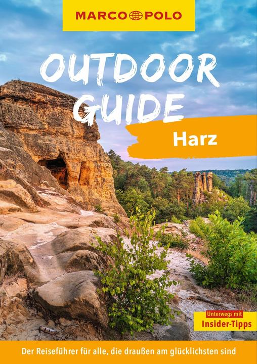 Actual product image OUTDOOR GUIDE Reiseführer Harz (German, Jana Zieseniss, 2025)