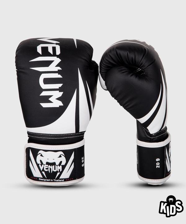 Immagine prodotto Venum Guanti da boxe Challenger 2.0 per bambini - nero/bianco (4 OZ, Taglia unica)