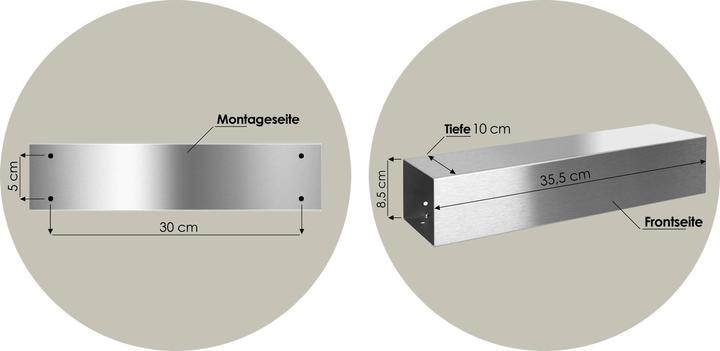 Immagine prodotto Mocavi "Giornali" etichettato in acciaio inox, modello ZF 1 NF75B