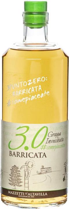 Mazzetti d'Altavilla Grappa Barricata Invecchiata "3.0" 1l 40%