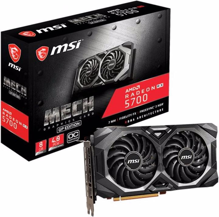 Produktbild MSI Radeon RX 5700 MECH GP OC (8 GB)