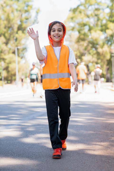 Actual product image Korntex Children's waistcoat with hoodie (S)