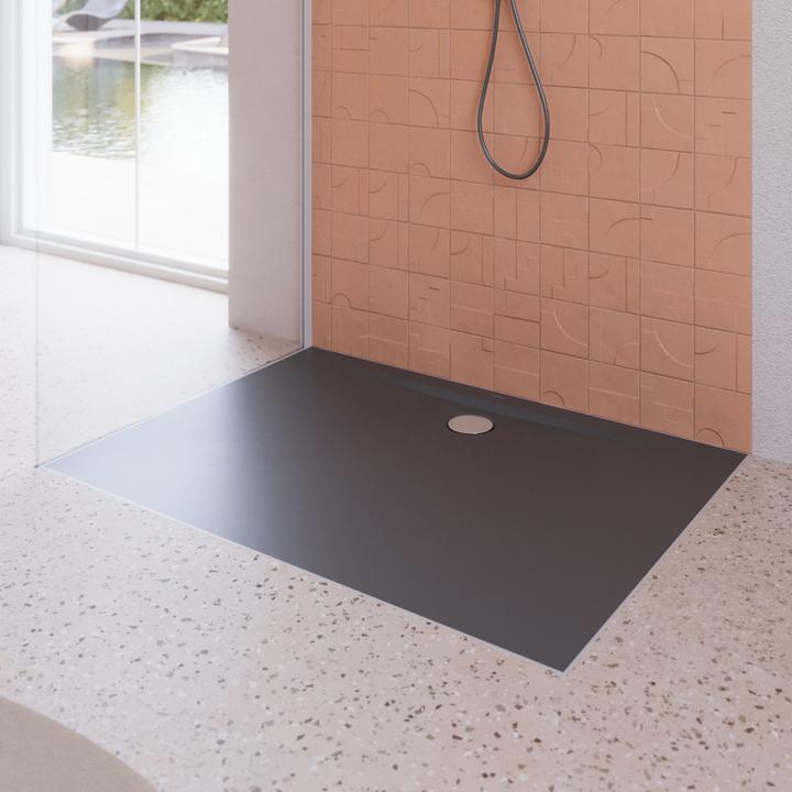 Actual product image Kaldewei Superplan Zero shower tile, 160x70cm, 35940001