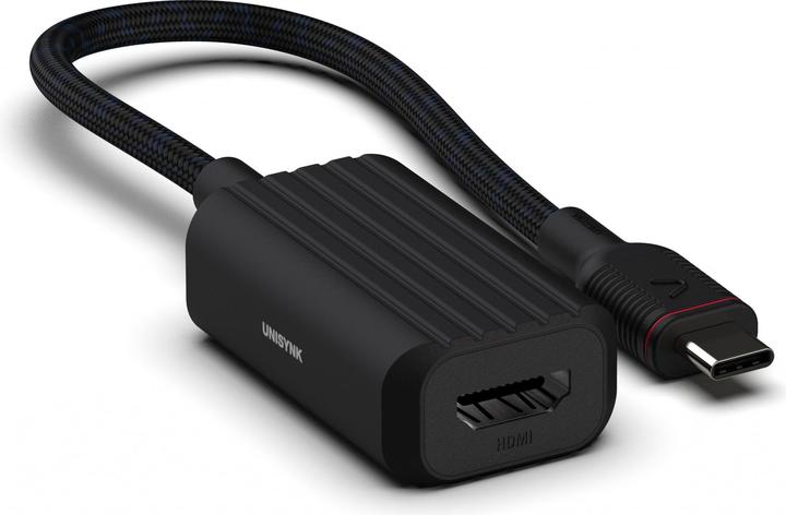 Produktbild Unisynk USB-C to HDMI 4K Adapter Black (USB Typ-C)