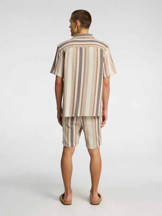 Produktbild Selected Homme Gestreifte Kurzarmhemd (XXL)