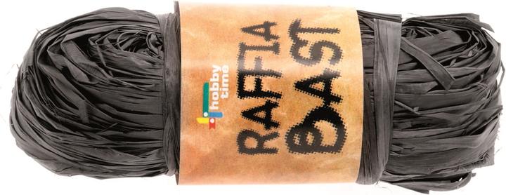 Produktbild Glorex Raffia-Bast 50g schwarz