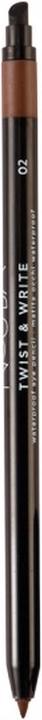 Actual product image Nouba Twist & Write Automatic Contour Pen No.2 (Brown)