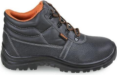 Actual product image BETA SCARPE ALTE PELLE NERA BASE C/LAM BK 44, Grey, 44 mm (S1P, 44)