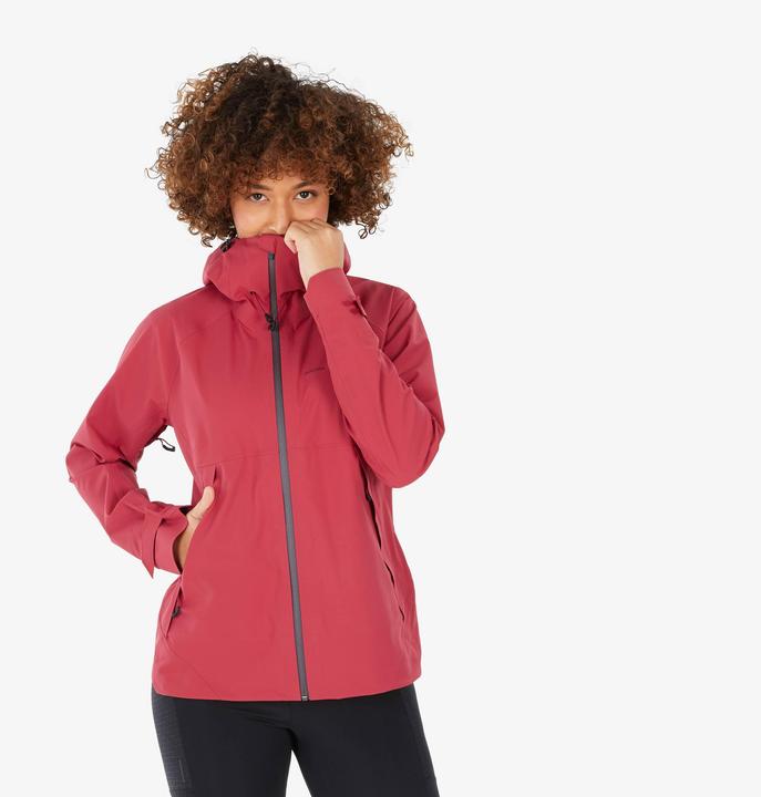 Image du produit Quechua Veste de randonnée imperméable pour femme - MH500 rose (XL)