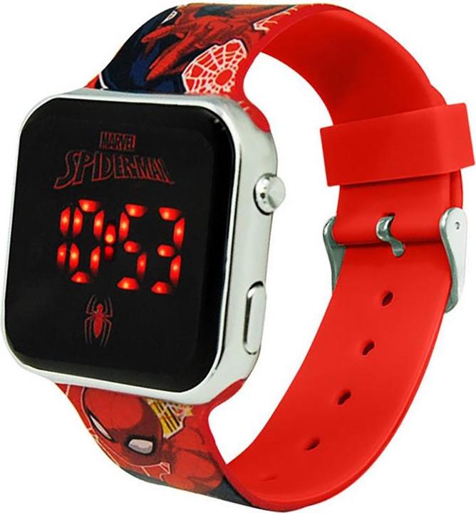 Produktbild Kids Euroswan Spiderman SPD4800 LED-Digitaluhr (Digitaluhr, 38 mm)