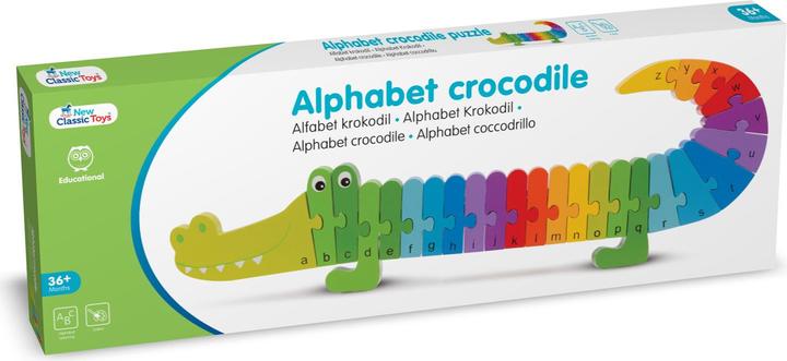 Image du produit New Classic Toys Puzzle alphabet - crocodile