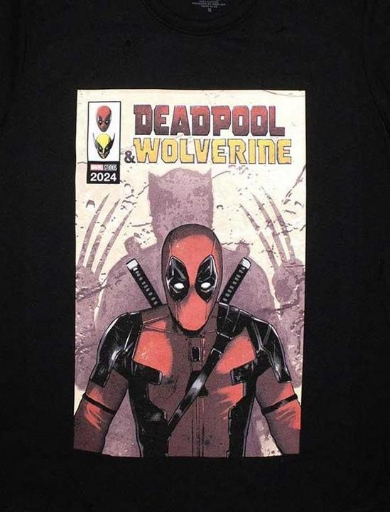 Immagine prodotto Maglietta Unisex Adulto Deadpool & Wolverine Comic Cover (M)