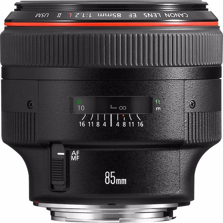 Canon EF 85mm f/1.2L II USM (Canon EF, full size)