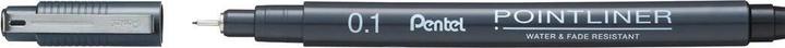 Image du produit Pentel PentelArts Fineliner permanent Pointliner, noir, 0,1 mm (Noir, 1 x)