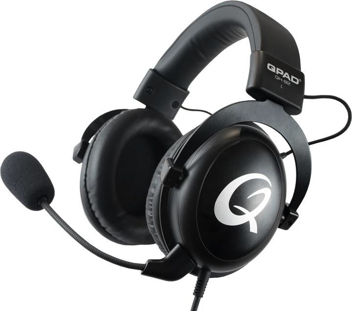 Actual product image QPAD QH-92 RGB stereo gaming headset black (Cable)