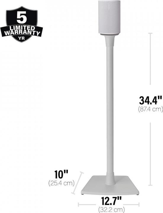 Actual product image Sanus WSSE12-W2 (1 pair, Stand, Not movable)