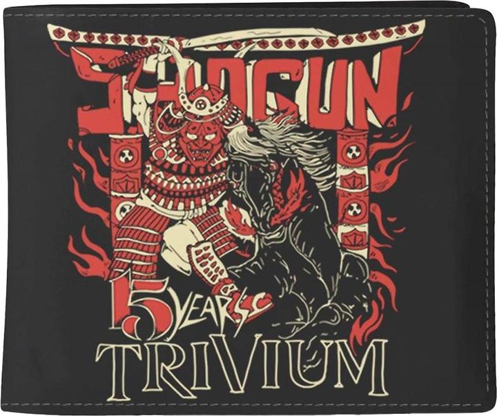 Actual product image Trivium Shogun Logo Wallet