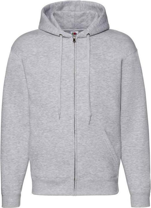 Fruit of the Loom Premium Hoodie mit durchgehendem Reissverschluss